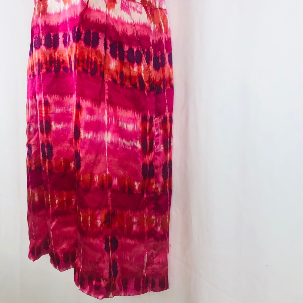 Banana Republic Silk twist strap dress pockets 6 - Picture 11 of 14